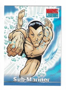 Tarjeta Sub-Mariner 2001 Topps Marvel Legends #6 - Imagen 1 de 2