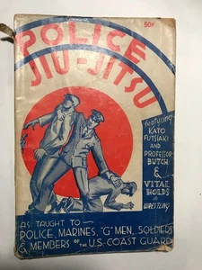 Vintage 1944 Book Police Jiu-Jitsu Illustrateed - Bild 1 von 10