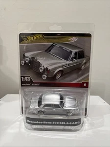 Hot Wheels Premium MERCEDES-BENZ 300 SEL 6.8 AMG Real Riders Scale 1:43 Diecast - Picture 1 of 6