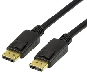 LOGILINK DisplayPort-Kabel CV0119 Stecker/Stecker 8K 60Hz schwarz 1m - Bild 1 von 2