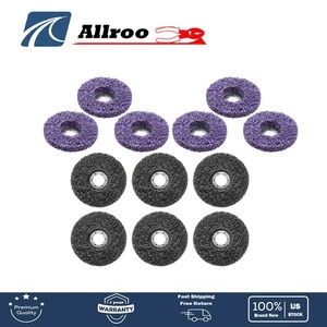 Discs Set (6 Black, 6 Purple) 12 Pack: 4-1/2" x 7/8" Diamond Grinding Wheel - Picture 1 of 17