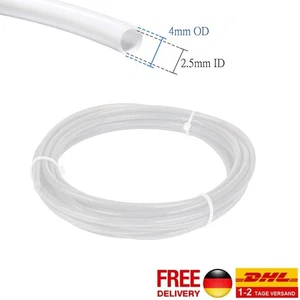 5M PTFE Tube ID 2,5 x 4mm Filament Rohr Teflon Schlauch P1P X1-Serie 3D Drucker - Afbeelding 1 van 7