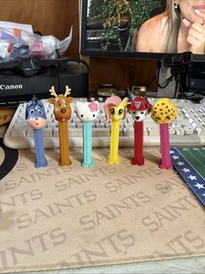 Set Of 6 Pez Dispensers - Picture 1 of 1