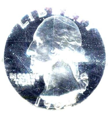 PCGS PR 67 SILVER CAMEO WASHINGTON QTR - Image 1 of 4