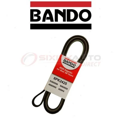 Bando Main Drive Serpentine Belt for 1987-1991 GMC S15 Jimmy - Accessory se Foto 1 de 4