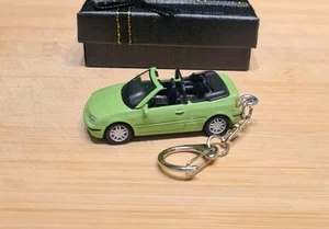 1/72 DIECAST MODEL CAR VOLKSWAGEN GOLF GTI CABRIOLET KEYCHAIN KEYRING - Picture 1 of 6