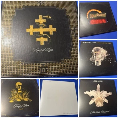 KINGS OF LEON The Early Years Vinyl Record 7LP Numbered Box Set +Mechanical Bull - Image 1 of 4
