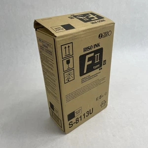 2 pack Riso FII | Black Ink S-8113U - Foto 1 di 7