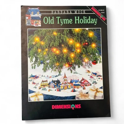 Old Tyme Holiday Cross Stitch by Barbara Mock – Dimensions #302 - Image 1 of 3