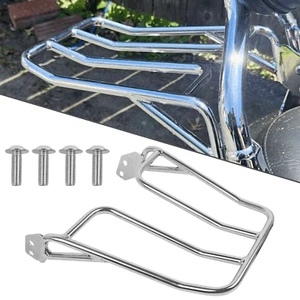 Steel Rear Luggage Rack Carrier Bracket For Yamaha V-star XVS 1300 XVS 950 09-16 - Picture 1 of 10