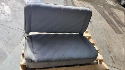 1987-1995 Jeep Wrangler Gray Cloth Rear Seat, Second Row Bench Seat Foto 1 de 4