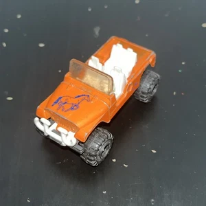 Used Diecast Collectors 1/64 Corgi 4 x 4 Jeep - Orange - Picture 1 of 5