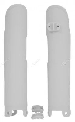 Protectores de horquilla blancos para KTM 520SX 2000 2001 2002 Foto 1 de 2