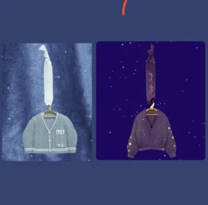 ⭐️Taylor Swift 1989 SPEAK NOW TV Cardigan Ornamento Pacchetto Natale Esaurito - Foto 1 di 6