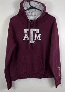 Texas A&M Aggies Pullover Hoodie Sweatshirt Fits Womens Lrg Colosseum Brand - Picture 1 of 11