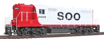 SOO LINE GP9 HIGH HOOD SWITCHER -DC/DCC Ready- HO Scale -"RED NOSE"-NEW OOP RARE - Image 1 of 4