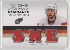 2009-10 O-Pee-Chee Premier Remnants Triple /35 Henrik Zetterberg #PRT-HZ