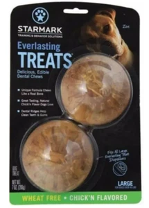 Starmark Everlasting Treat Large Dental Chews Training Behaviour Wheat Free - Picture 1 of 24