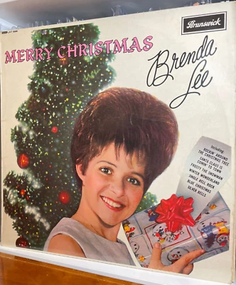 BRENDA LEE - MERRY CHRISTMAS Home Alone 1st UK Mono Press 1963 LP VG+ - Image 1 of 4