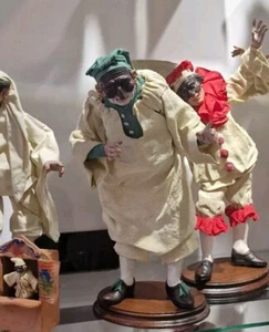 Presepe Napoletano Pulcinella 38 Cm KRIPPEN,CRECHE,PASTORI , neapolitan crib - Picture 1 of 2