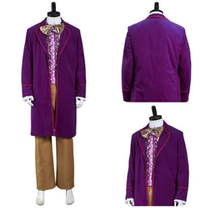 Disfraz de uniforme de cosplay Willy and the Chocolate Factory Gene Wilder 1971 - Imagen 1 de 19