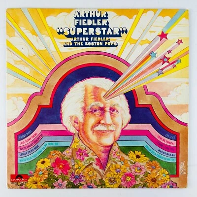 Arthur Fiedler And The Boston Pops – Arthur Fiedler Superstar Vinyl LP Record - Image 1 of 2