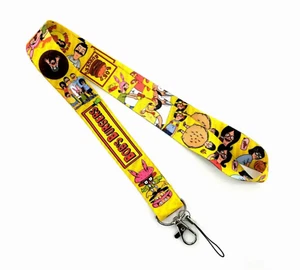 Bob's Burgers Belcher Family Cartoon Comedy TV Show 17.7" Neck Lanyard - Picture 1 of 5