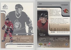 2001-02 SP Game Used Edition Marian Hossa #36 HOF