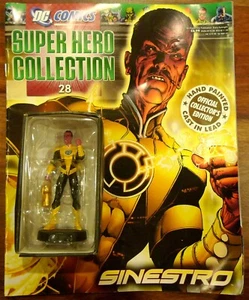 (Eaglemoss) ~ Colección de Superhéroes de DC Comics: Edición #28 Sinestro ~ Totalmente Nuevo ~ - Imagen 1 de 4