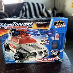 Transformers Armada Red Alert w/LongArm & Mini-Con 7057 BTR Built To Rule NEW - Picture 1 of 5