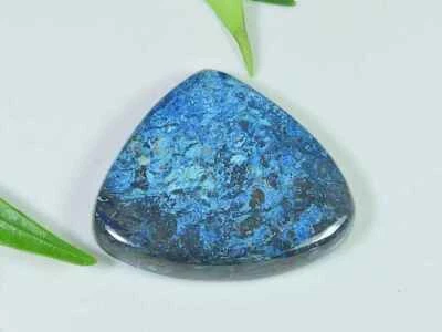 64Cts. Pietra preziosa sciolta cabochon cristallo curativo pera azzurra natur... - Immagine 1 di 4