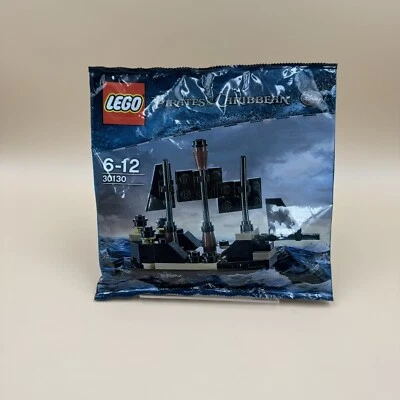 LEGO Пираты Карибского моря: мини черный жемчуг полиэтиленовый пакет (30130) - новый запечатанный - Изображение 1 из 2