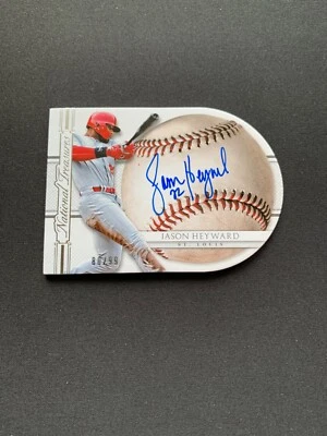 Jason Heyward 2015 National Treasures BB Signature autógrafo troquelado automático #'d/99 Foto 1 de 2