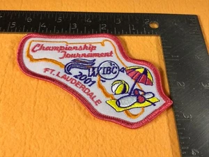 P2-79 WIBC 2001 CHAMPIONSHIP TOURNAMENT PATCH - FT. LAUDERDALE, FLORIDA - Imagen 1 de 2