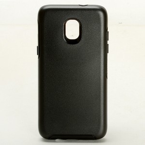 For Samsung Galaxy 2018 J3/J3 V 2nd Gen Shockproof Hard Snap Case Coer - Black