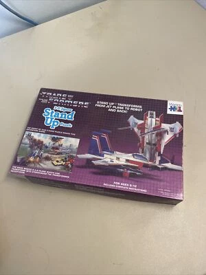 Transformers 3D 3-D Jigsaw Stand Up Puzzle Starscream Decepticon Complete 1984 - Image 1 of 4