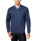 Weatherproof Mens Knit Pullover Sweater, Blue, XXX-Large