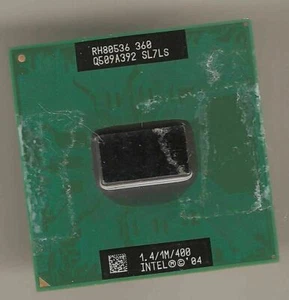 Prozessor SL7LS Intel Celeron M 360 (1M Cache, 1.40 GHZ, 400 M / Prozessor CPU - Bild 1 von 1