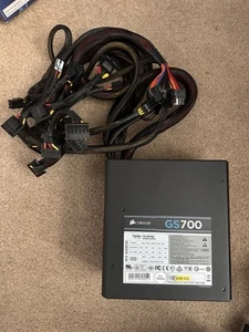 Corsair GS700 Gaming Series Power Supply 75-001182 Tested & Works Well! - Photo 1/8