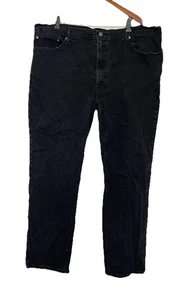 Jeans Levi's 541 uomo 44x32 denim nero elasticizzato gamba dritta - Foto 1 di 7