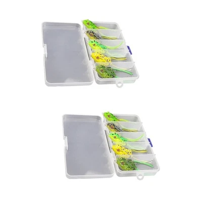  2 Count Angel Futter Froschköder Frischwasserfischereiköder Bassköder - Bild 1 von 4