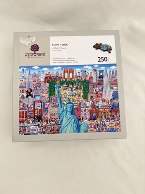 Quebra-cabeças de madeira Wentworth 250 peças Nova York completo - Imagem 1 de 4