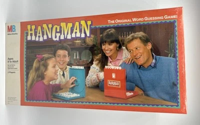 Milton Bradley Original Hangman Game Vintage 1988 Release New Factory Sealed - Image 1 of 4