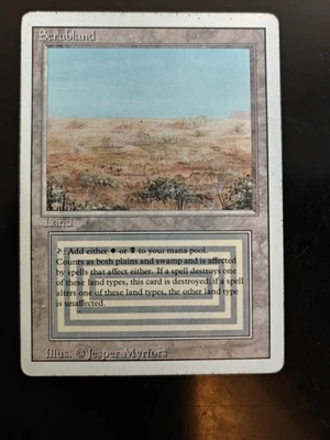Scrubland Revised Edition MTG Regular Magic the Gathering - Image 1 of 4