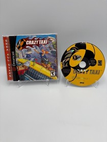 Crazy Taxi - Sega Dreamcast - CIB Complete w/ Manual - Tested Pristine