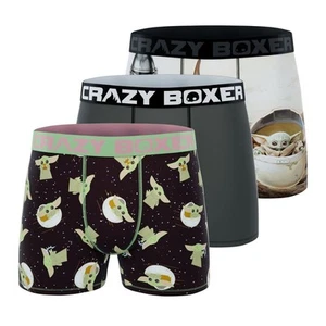 CRAZYBOXER Men's Underwear The Mandalorian Breathable Anti Slip Waistband - Picture 1 of 7