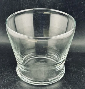 Roman Urn Clear Glass Candleholder 4 1/4" X 3 3/4" - Picture 1 of 4