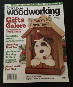 Scrollsaw Hobby Woodworking & Crafts Magazine Holiday Edition VTG 2014 - Imagen 1 de 5