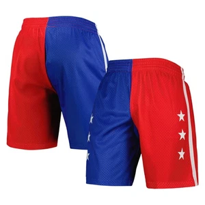 Hombres Mitchell & Ness Azul/Rojo Washington Bullets Hardwood Classics 1996 Split - Imagen 1 de 3