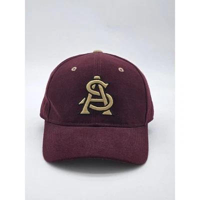 Vintage Zephyr Arizona State University ASU Sun Devils Fitted Hat 7 1/4 1990’s - Image 1 of 4